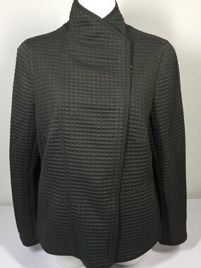 Akris Punto Womens 14 Jacket Knit Zip Up